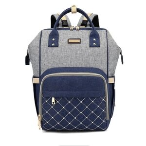 Diaper Changing Bag with Insulated Pockets,Multi-functional Waterproof Backpack